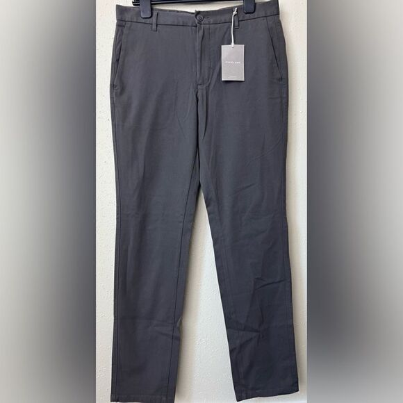 NWT Everlane The Performance Chino Uniform Slim Fit in Slate Gray Size 33 X 32 - Picture 3 of 12